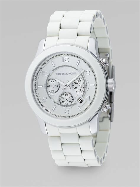 michael kors white watches uk|michael kors unisex watches.